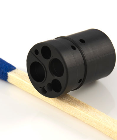 Endoscope Shell compared to a matchstick