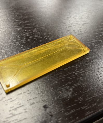 Comparing soft lithography to 3D printing - 3D printed PDMS mold