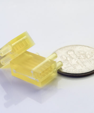 Microforming vs microscale 3D printing Multi Channel Droplet Generator