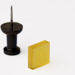 Microneedle Array printed in 3D printer resin